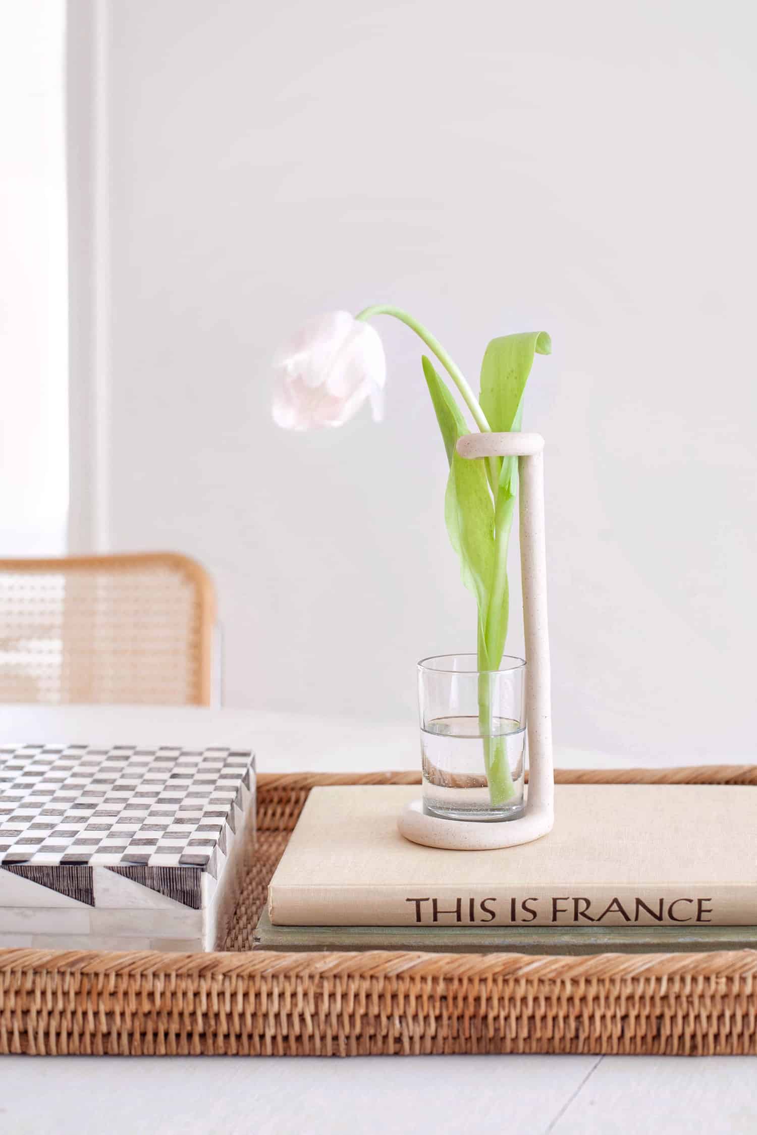 DIY Polymer Clay Bud Vase