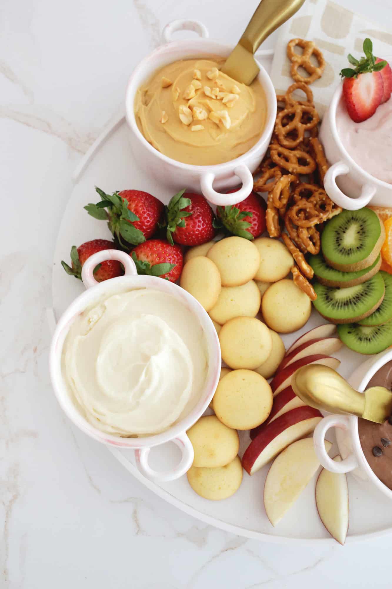 Cream cheese fruit dip