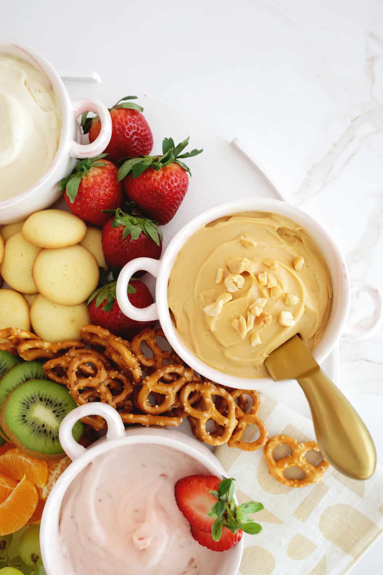 Cream cheese fruit dip