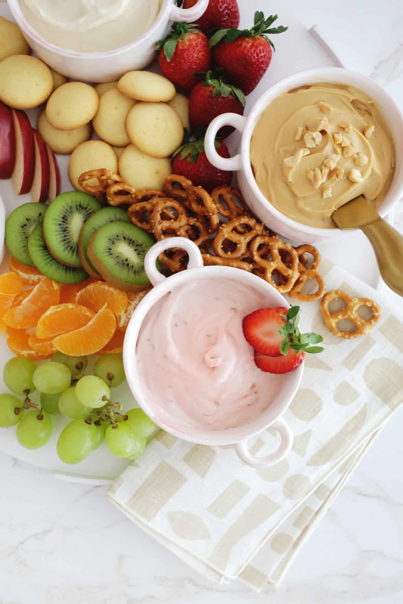 strawberry Cream cheese fruit dip