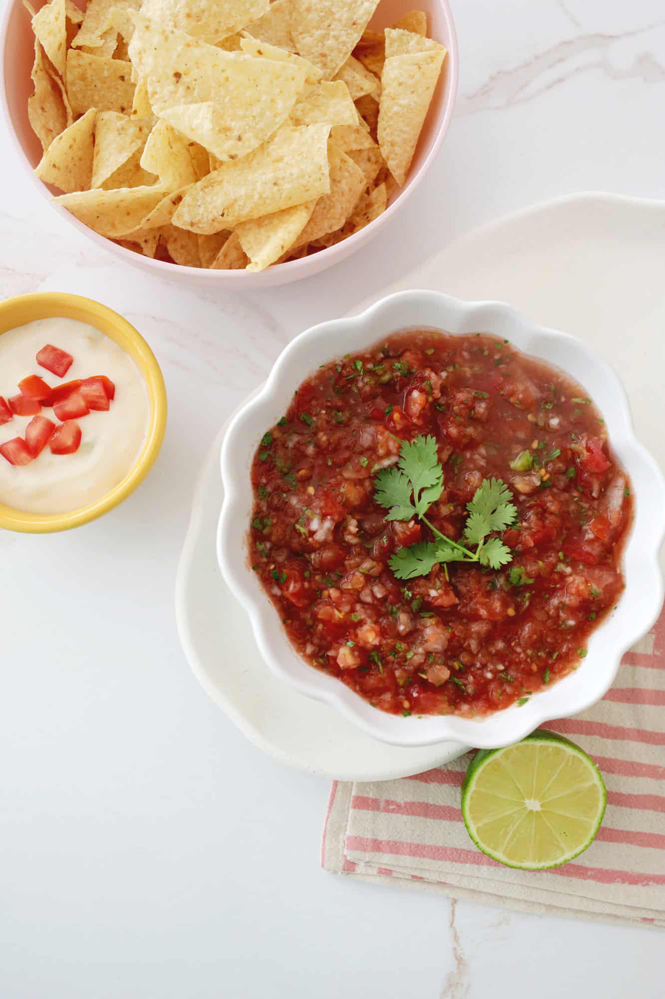 homemade salsa
