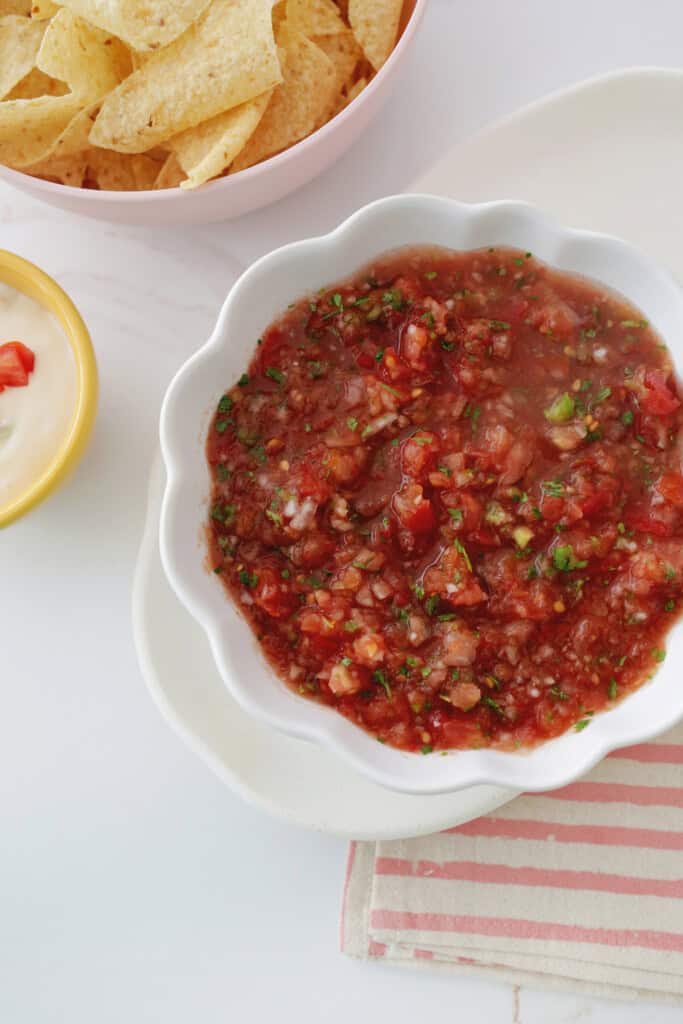 homemade salsa