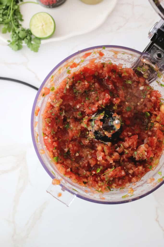 homemade salsa