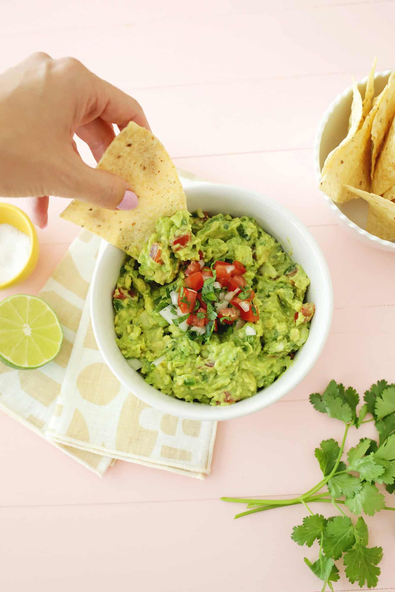 homemade guacamole