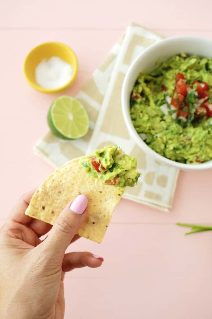 homemade guacamole