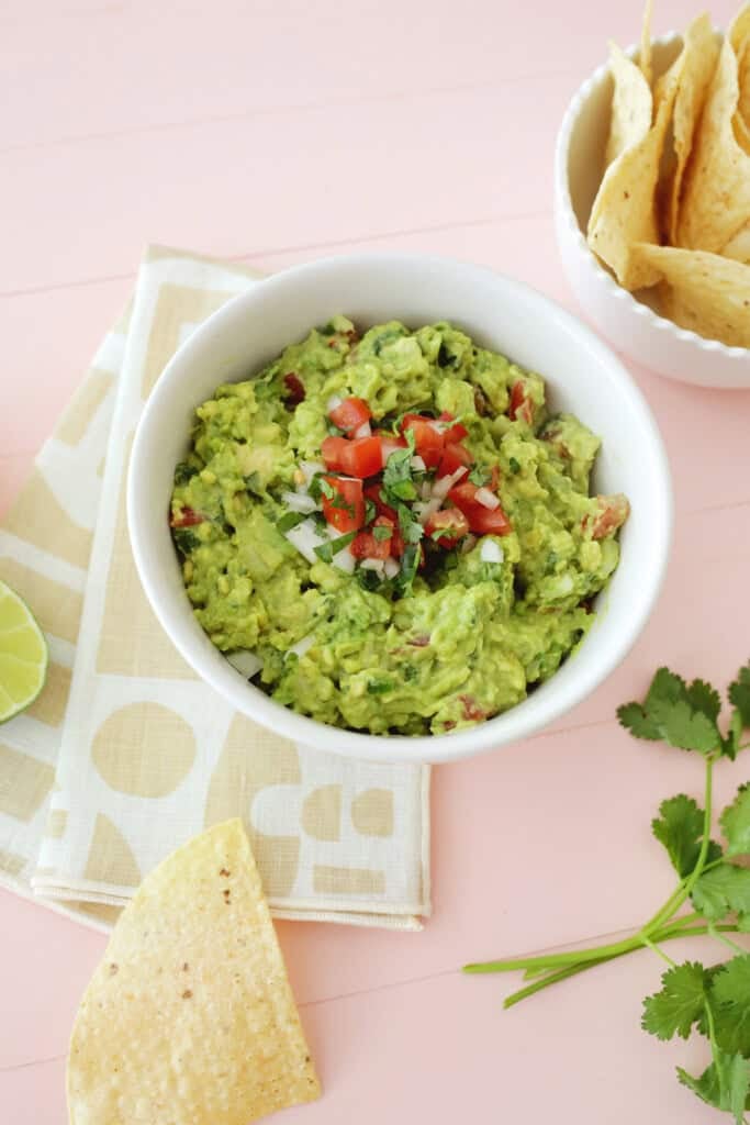 homemade guacamole