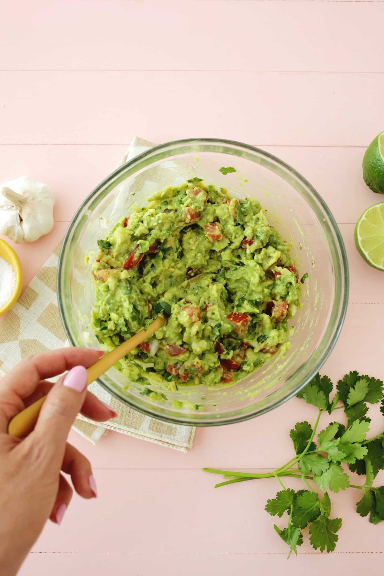 homemade guacamole