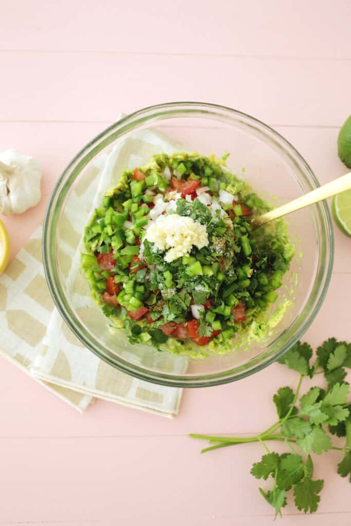 homemade guacamole